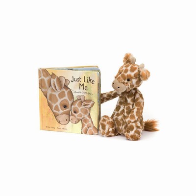 Jellycat Just Like Me and Bashful Giraffe Medium USA | 63578WYHZ